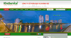 Desktop Screenshot of khaservice.com.vn