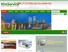 Tablet Screenshot of khaservice.com.vn